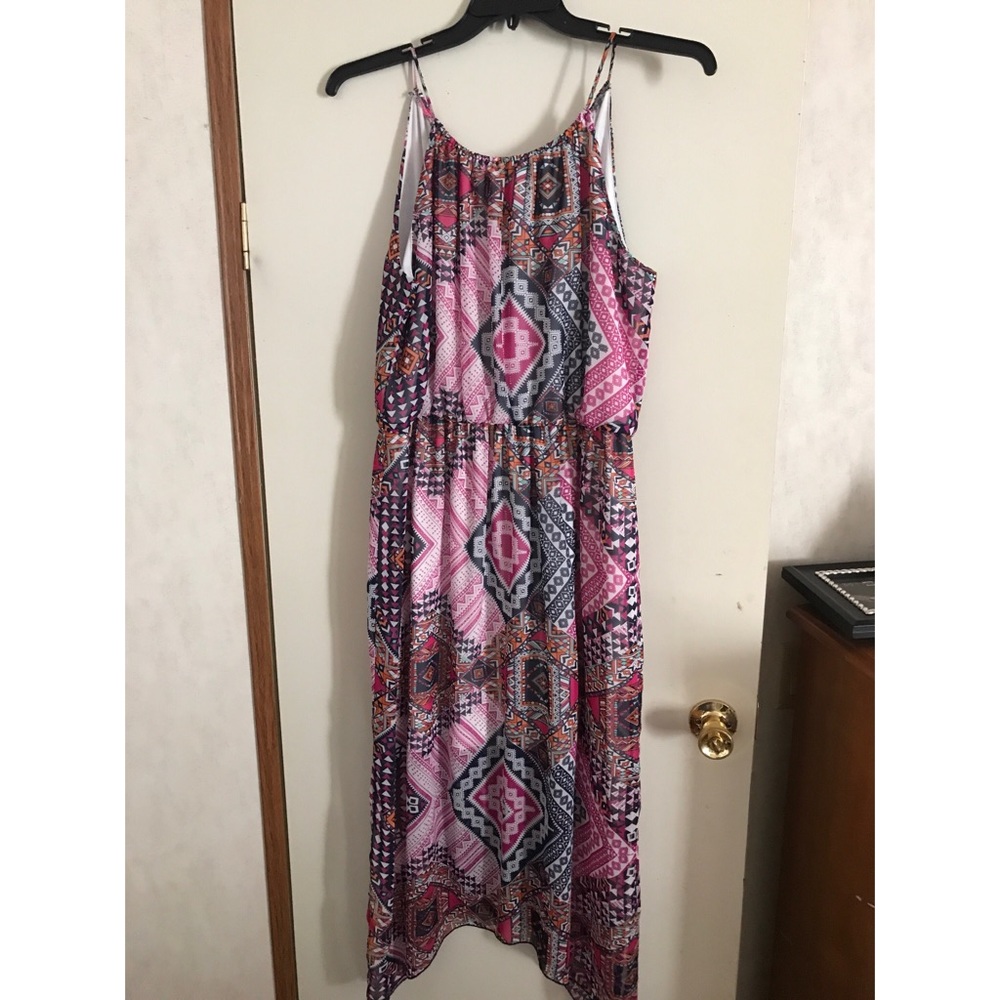 En focus maxi dress